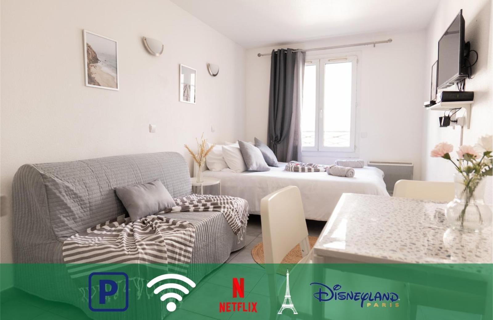 Cosy Appartement - 4 Personnes - Disneyland & Paris Bussy-Saint-Georges Exterior foto